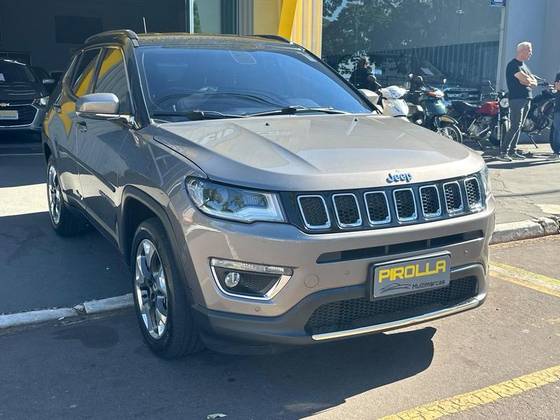 JEEP COMPASS 2.0 16V FLEX LIMITED AUTOMÁTICO JEEP COMPASS 2.0 16V FLEX LIMITED AUTOMÁTICO